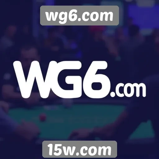 Eventos e torneios programados no wg6.com